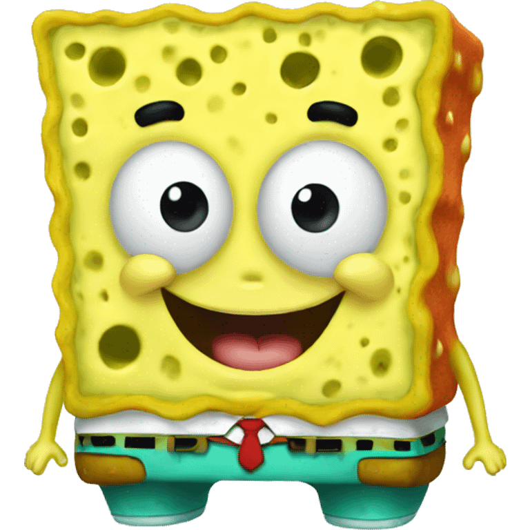 cute baby sponge bob emoji