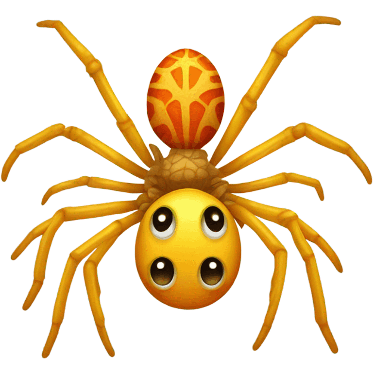 Sunshine spider emoji