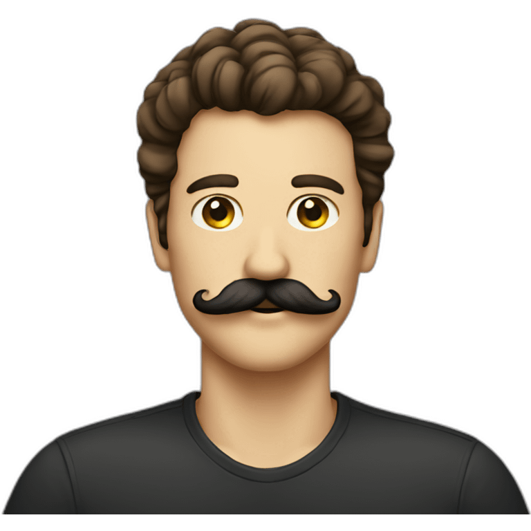 mustache emoji