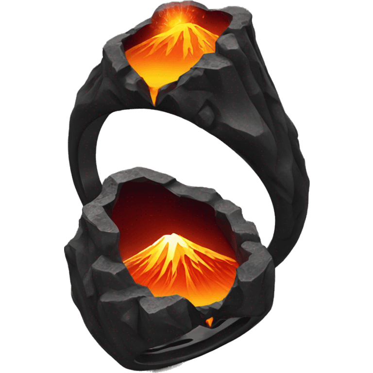 volcano ring emoji