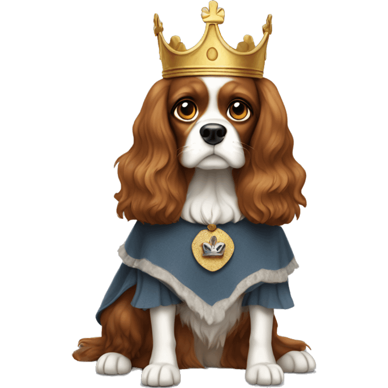 King Charles caviler  emoji