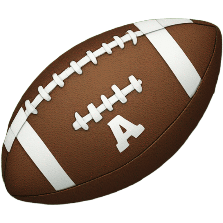 Super Bowl football emoji