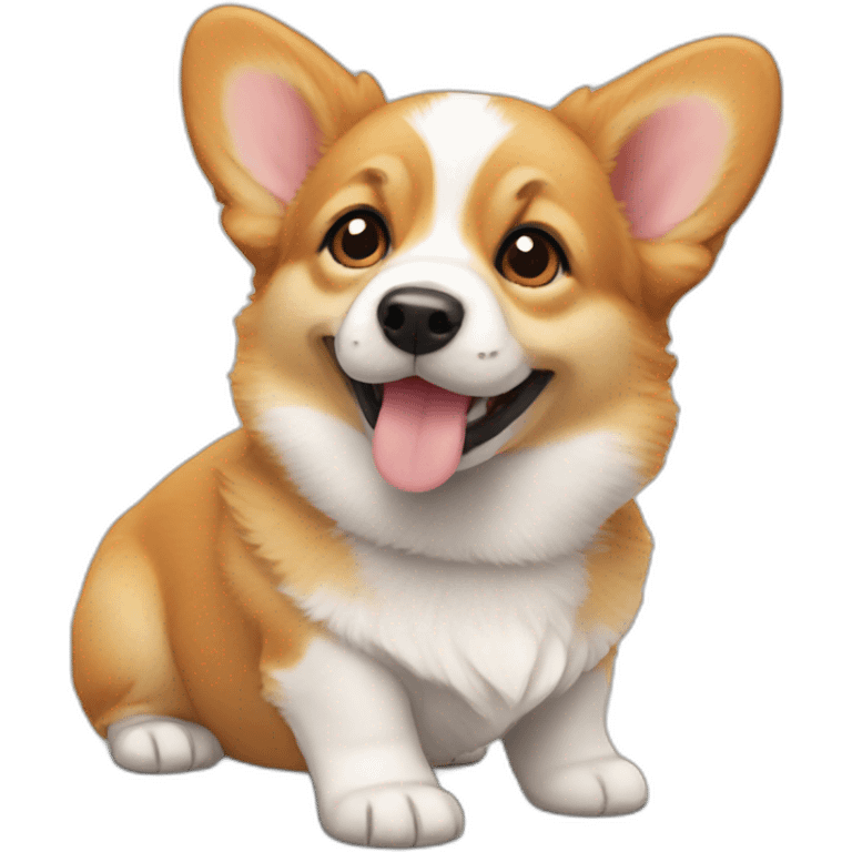 corgi puppy emoji