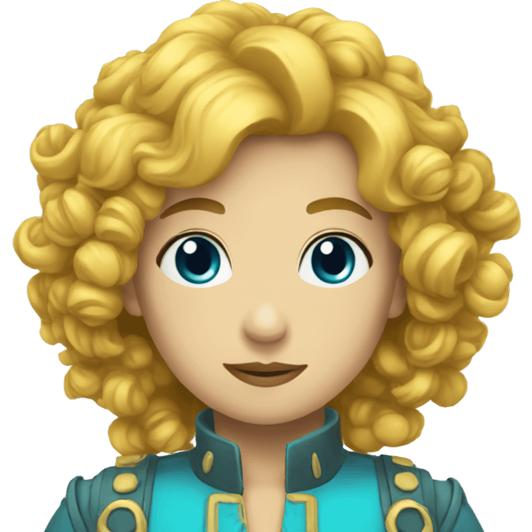 cyan corquette emoji