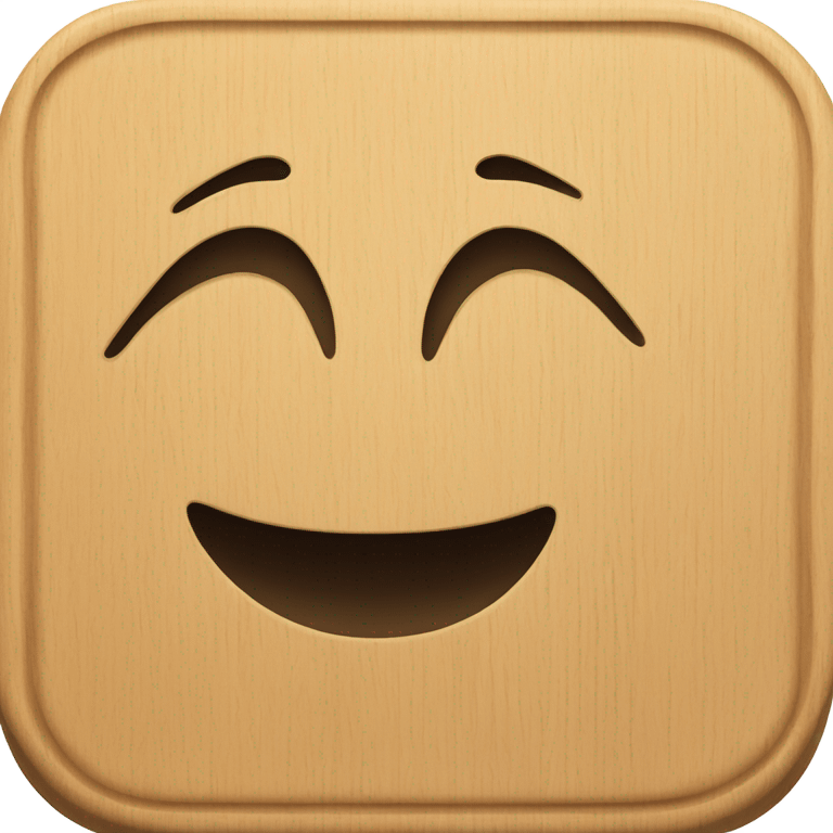 Wooden Cutting Board emoji