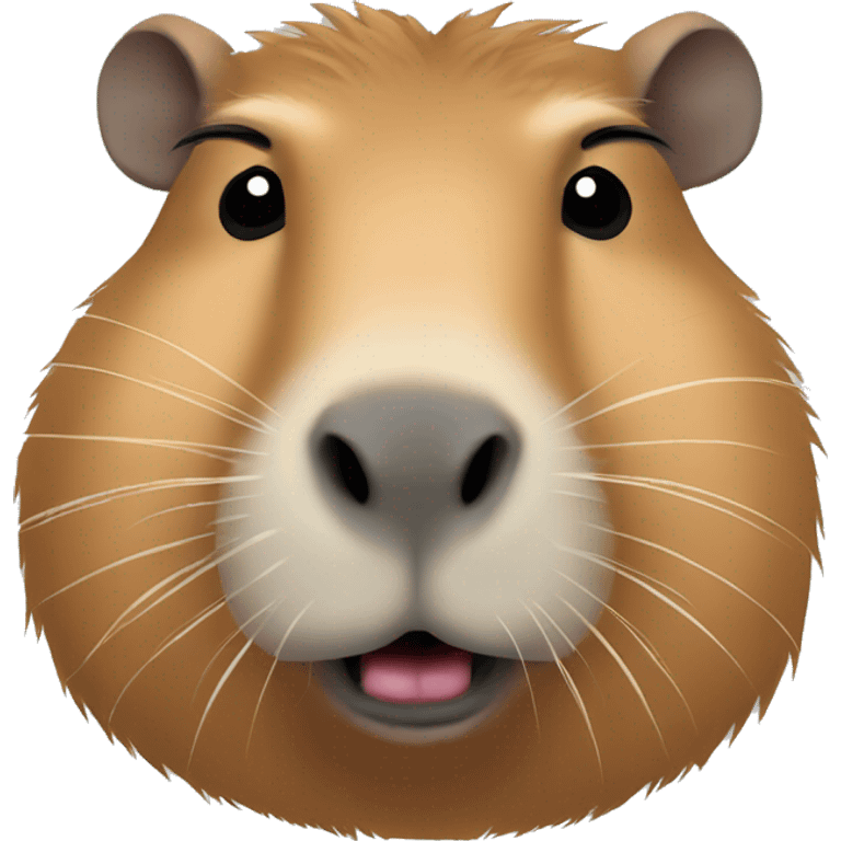 Capybara emoji