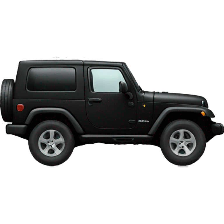 black jeep  emoji