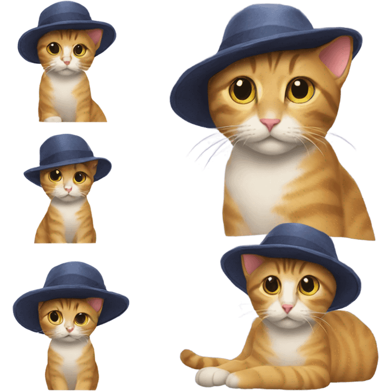 cat in a hat emoji