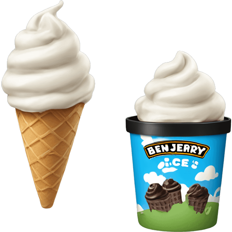 ben jerry’s ice cream emoji