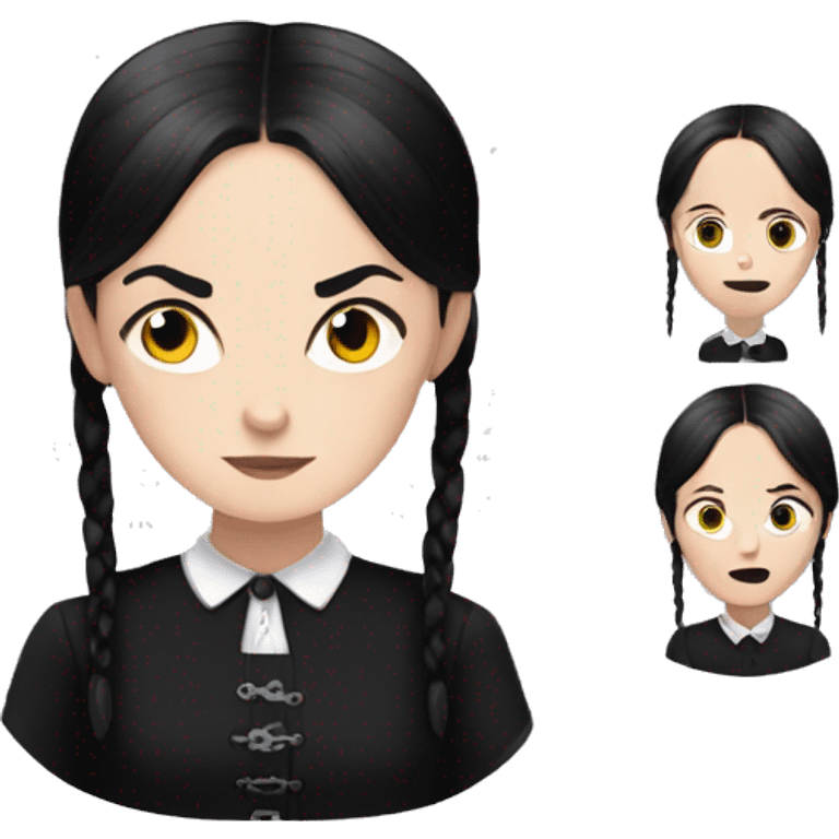 Wednesday Addams emoji