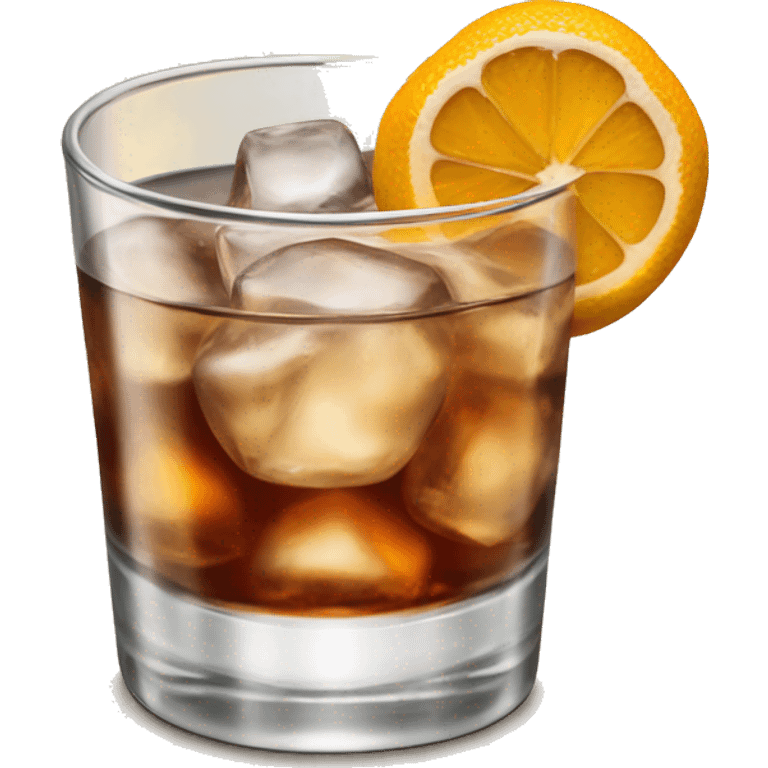 one old Fashioned coktail emoji