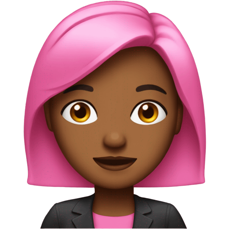 Pink girl boss emoji