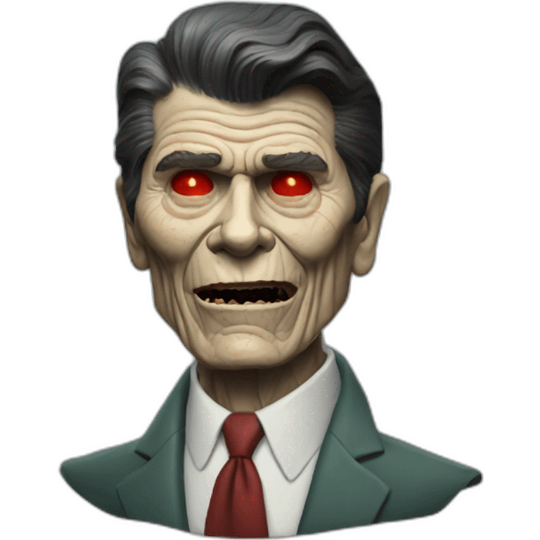 ronald reagan zombie emoji