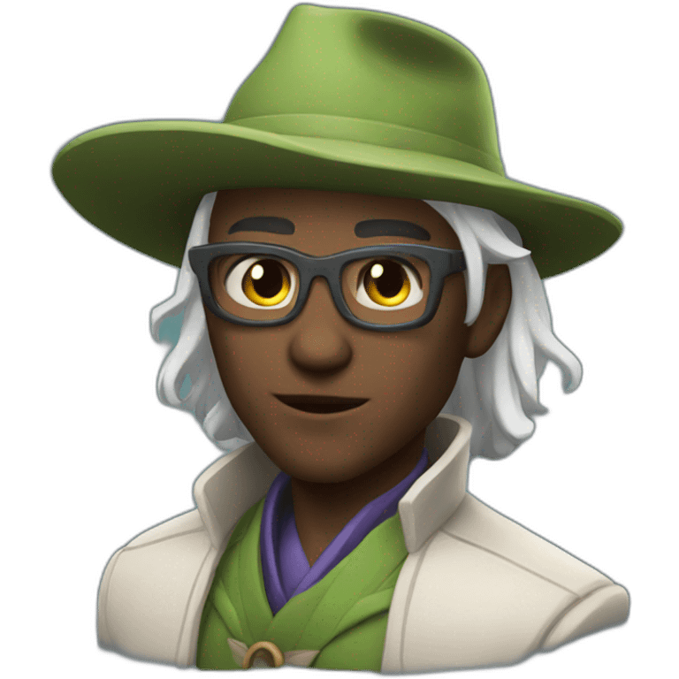 Sage character from Valorant game emoji