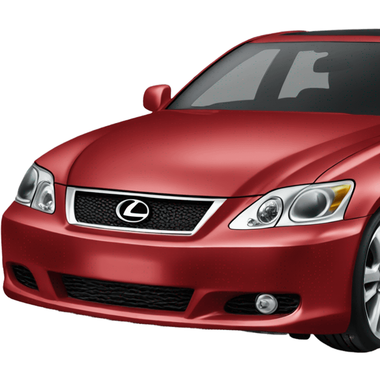 2006 Lexus GS300 red emoji