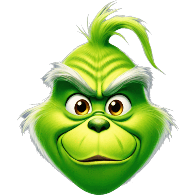 The grinch emoji