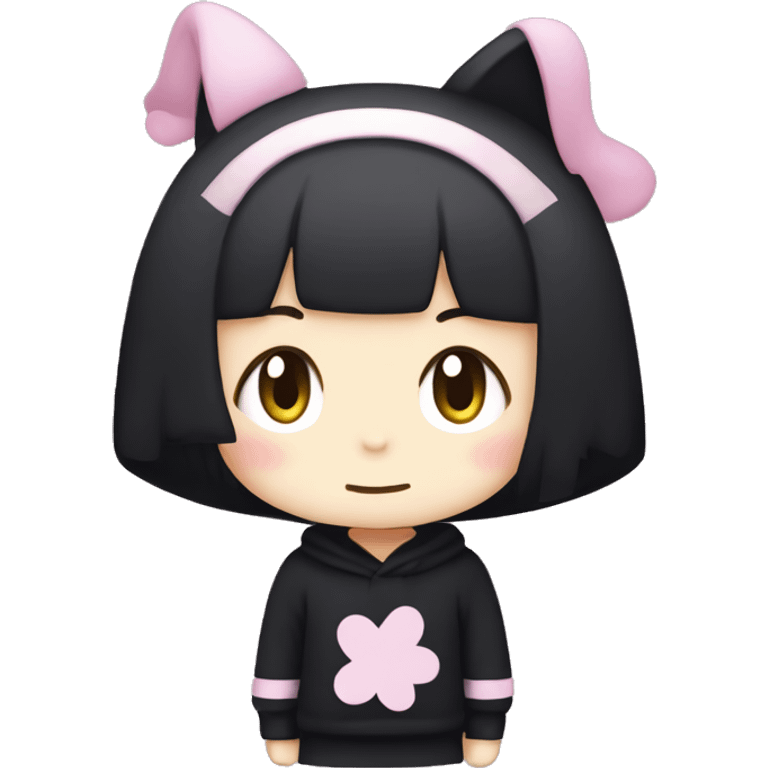 Kuromi Sanrio emoji