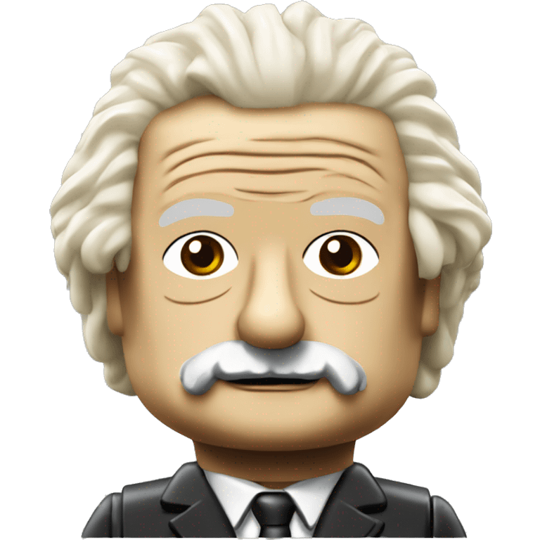 Albert Einstein lego full body emoji