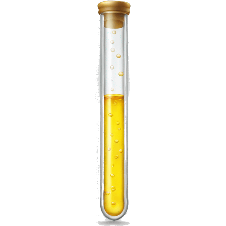 light oil in a test tube emoji