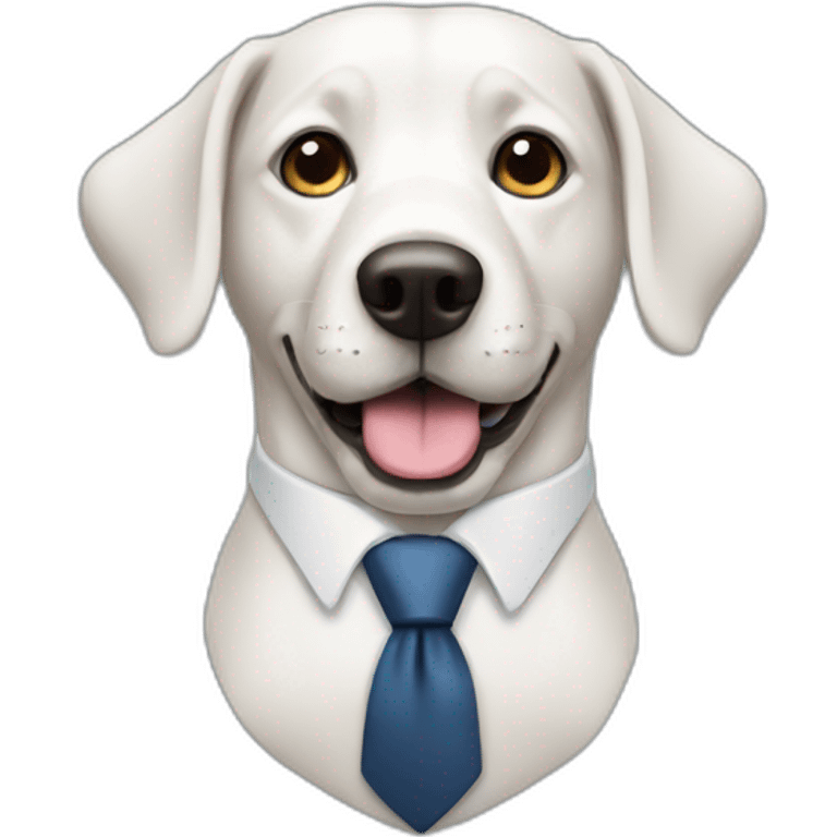 business-dog emoji