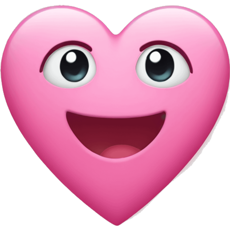 cute pink heart emoji