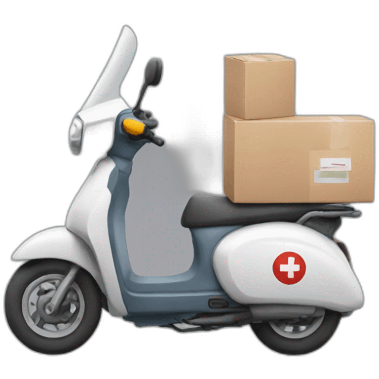 DELIVERY MOTO FARMACIA emoji