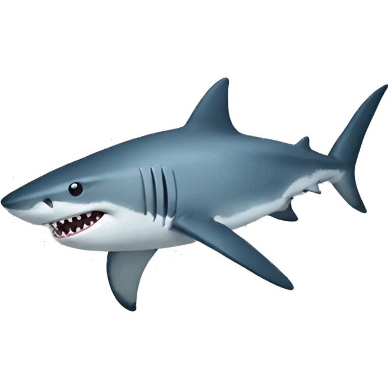 shark with h emoji