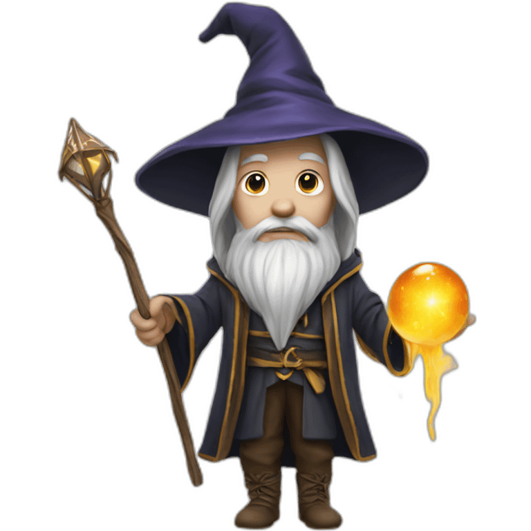 Magical wizard realistic emoji