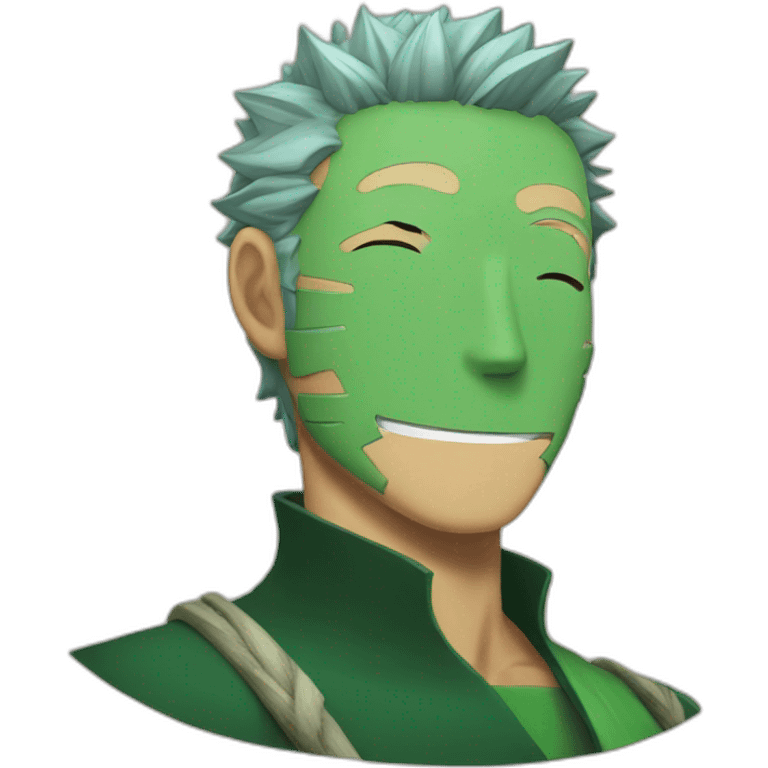 Zoro smile emoji