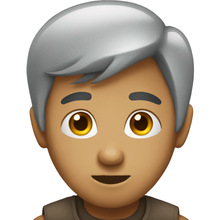 Person staring at you from the side emoji