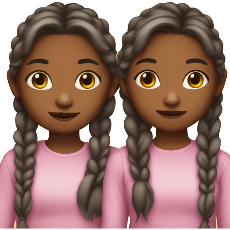 Twin girls emoji