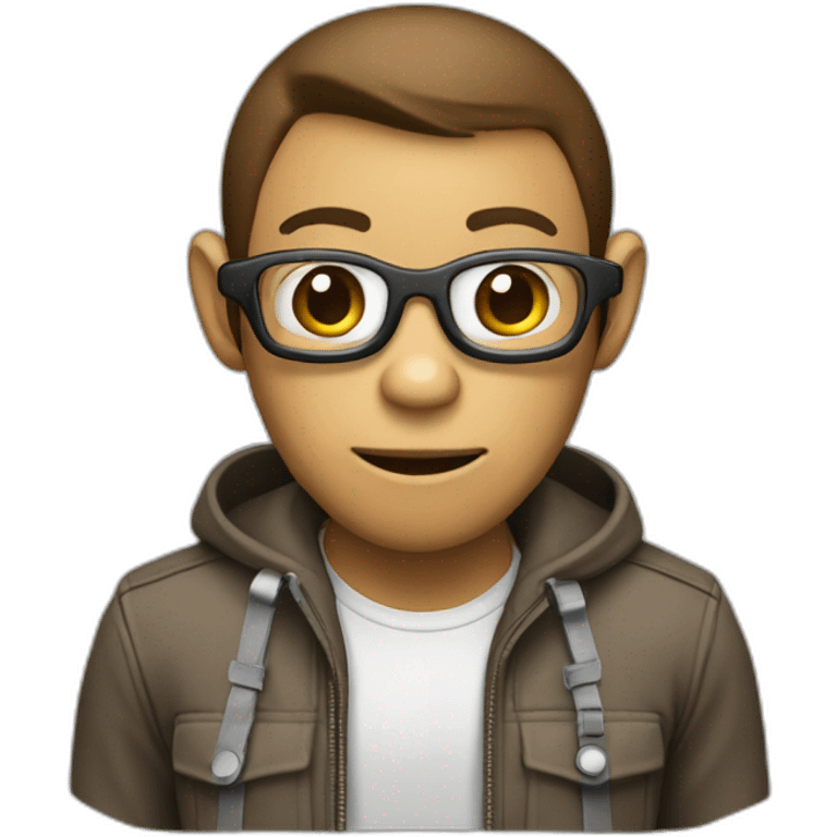 monkey software engineer coding emoji