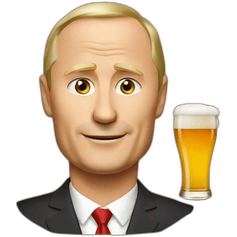 Beer putin emoji