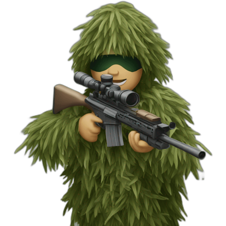 Ghillie sniper emoji