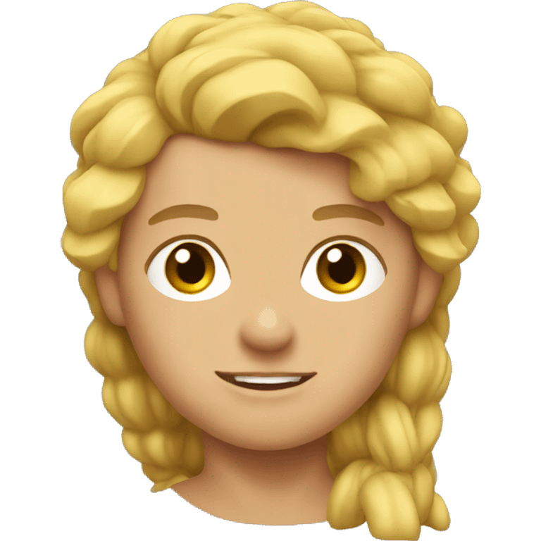 Blonde barbarian emoji