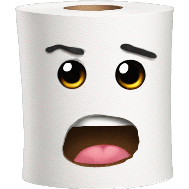 angry toilet paper emoji