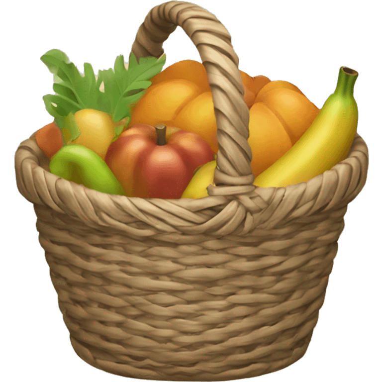 cornucopia basket emoji