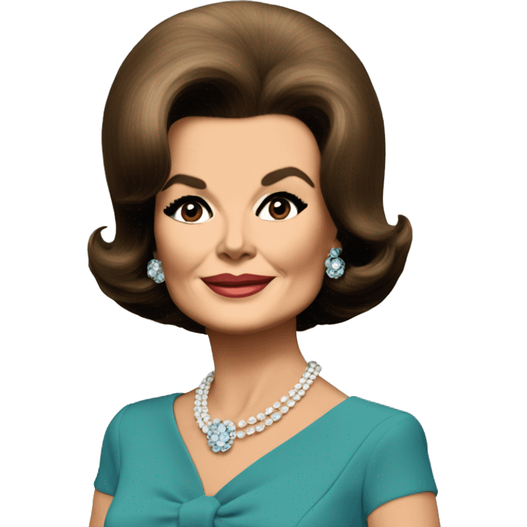 Nancy Kovack as Jackie Kennedy  emoji