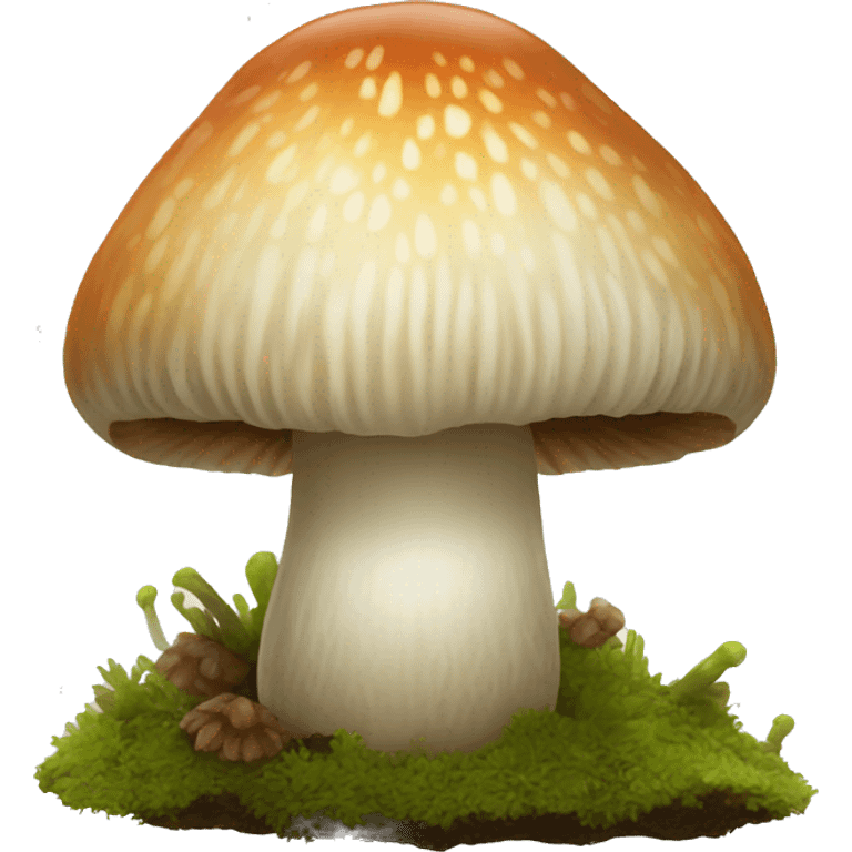 Hericium erinaceus mushroom emoji