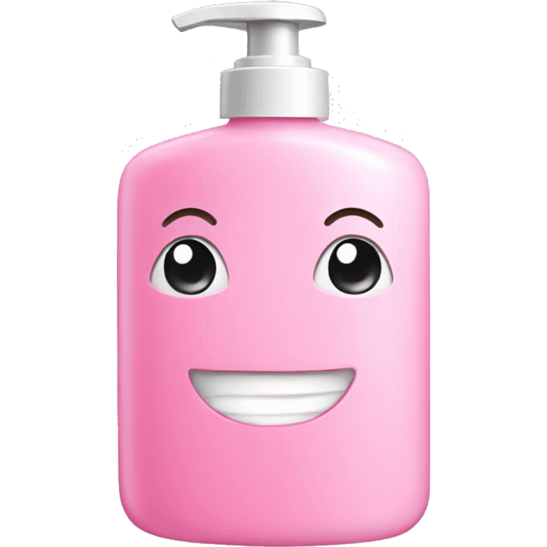 Light pink shower gel emoji