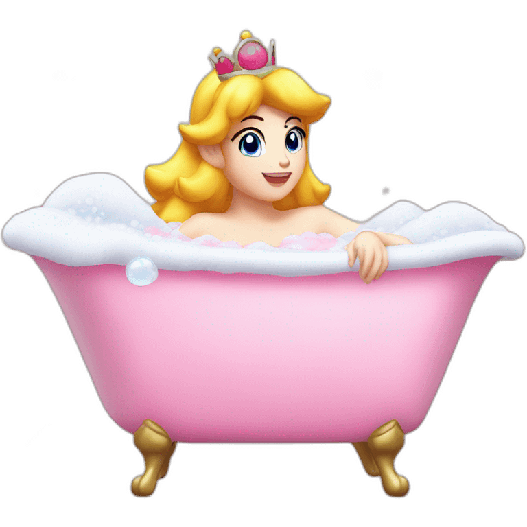 princess peach bubblebath emoji