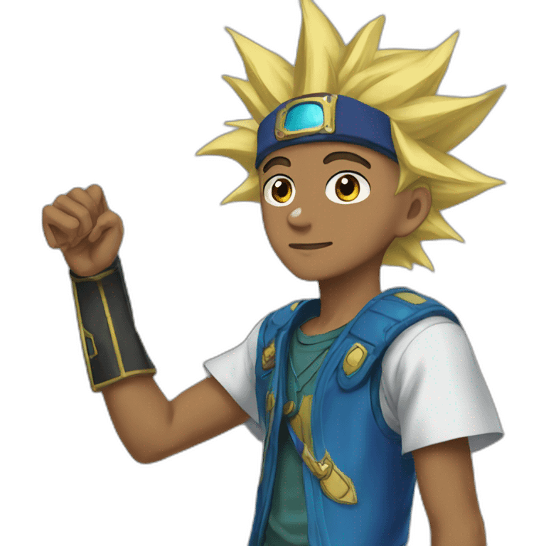 Jaden yugioh  emoji