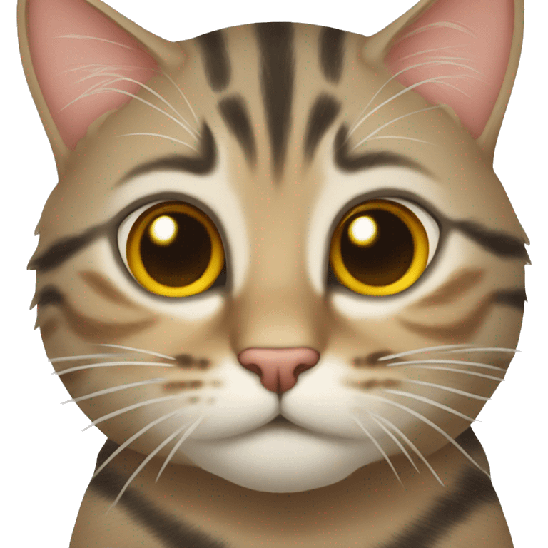 Tabby cat emoji