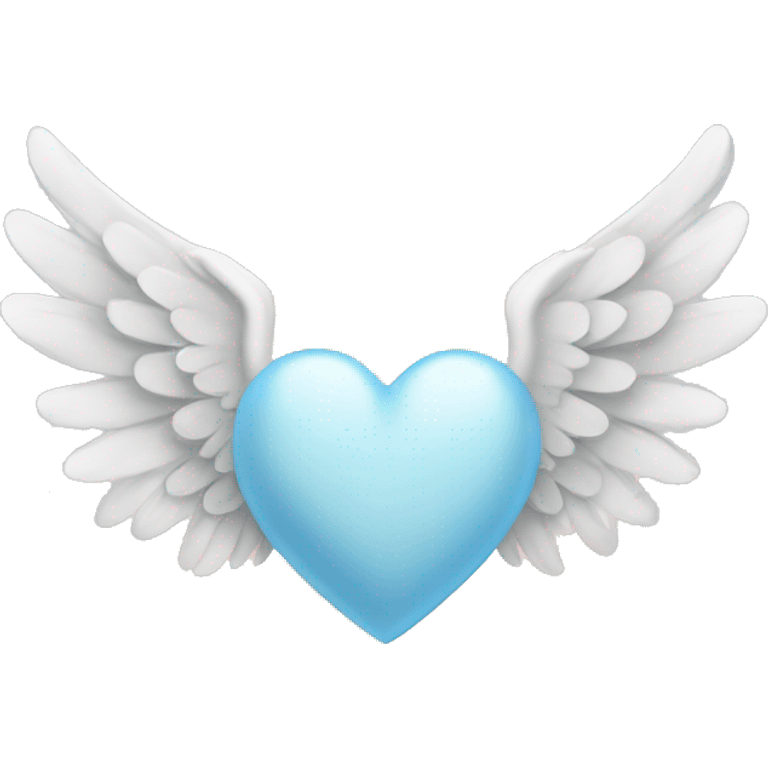 heart with angel wings emoji