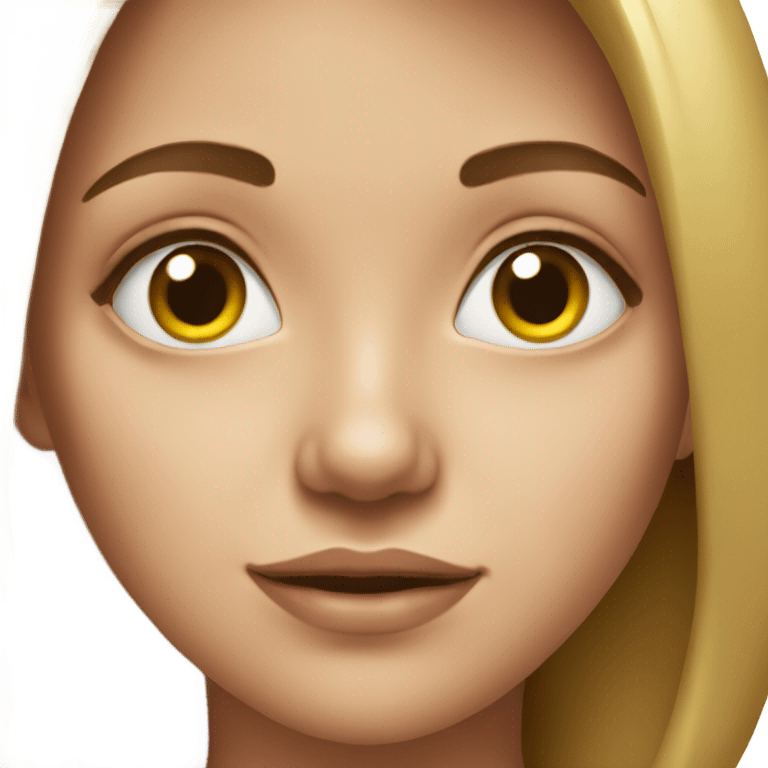 realistic portrait of a girl emoji