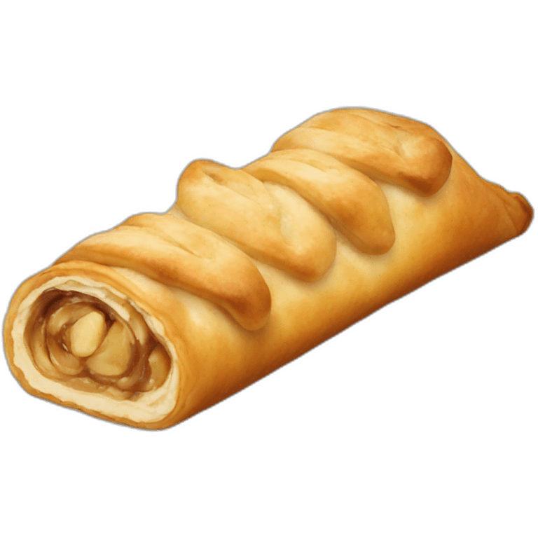 apple strudel emoji