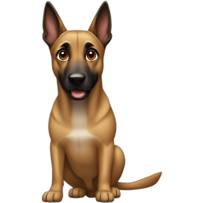 Dog malinois emoji