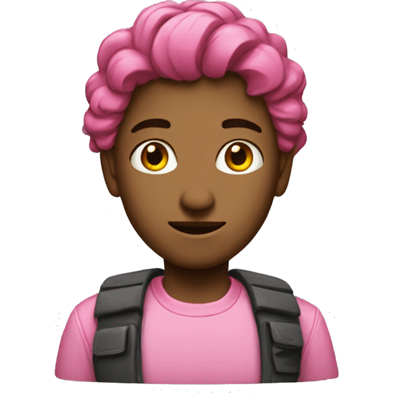 Pink Netflix emoji