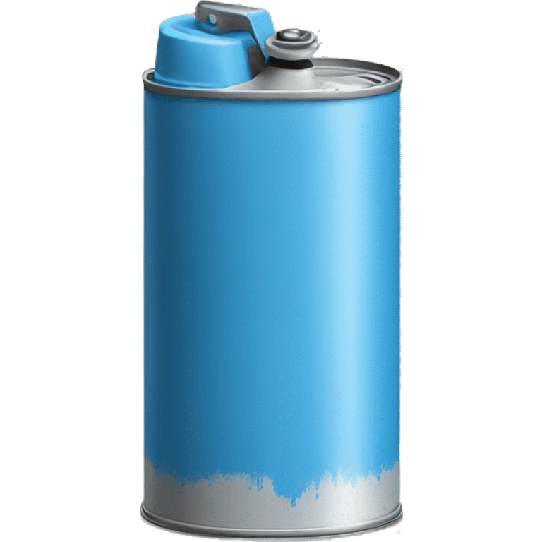 spray-can paint blue emoji