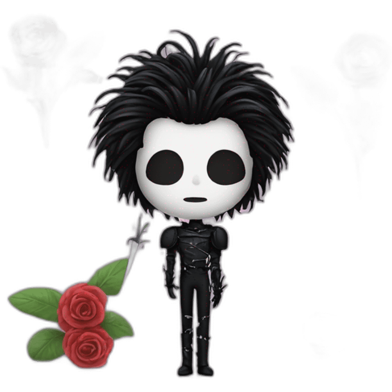 edward scissorhands cuts flowers emoji